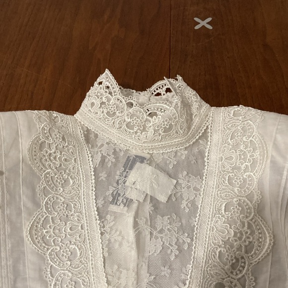 vintage NWT Scott McClintock puffy shoulder blouse 6 - Picture 10 of 15